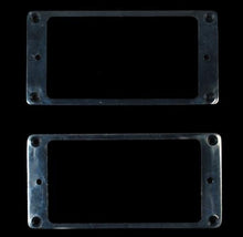 All Parts Humbucker Flat Pickup Ring Set (Black)