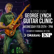 George Lynch Guitar Clinic at The Music Zoo - February 26th, 2026