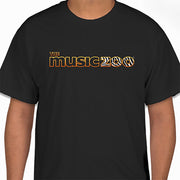 The Music Zoo Rockin' Lion T-Shirt Black