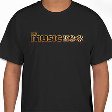 The Music Zoo Rockin' Lion T-Shirt Black