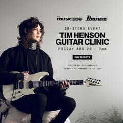 Tim Henson Guitar Clinic at The Music Zoo - August 29th, 2025