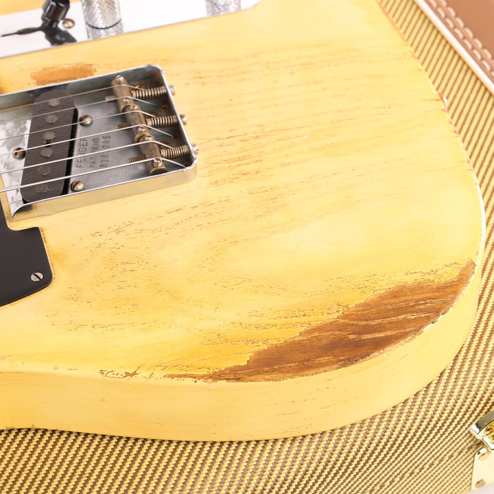 Fender Custom Shop 70th Anniversary Broadcaster Nocaster Blonde Relic Masterbuilt Greg Fessler