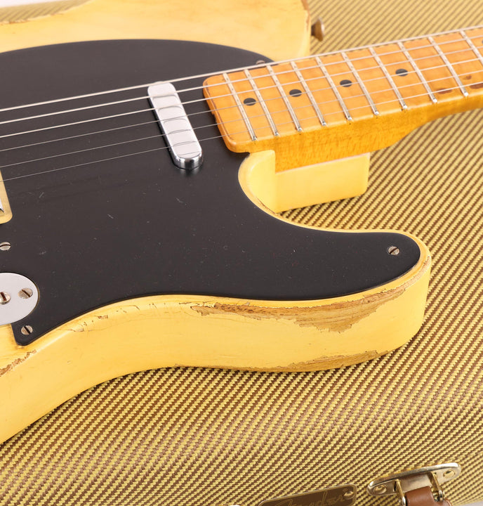 Fender Custom Shop 70th Anniversary Broadcaster Nocaster Blonde Relic Masterbuilt Greg Fessler