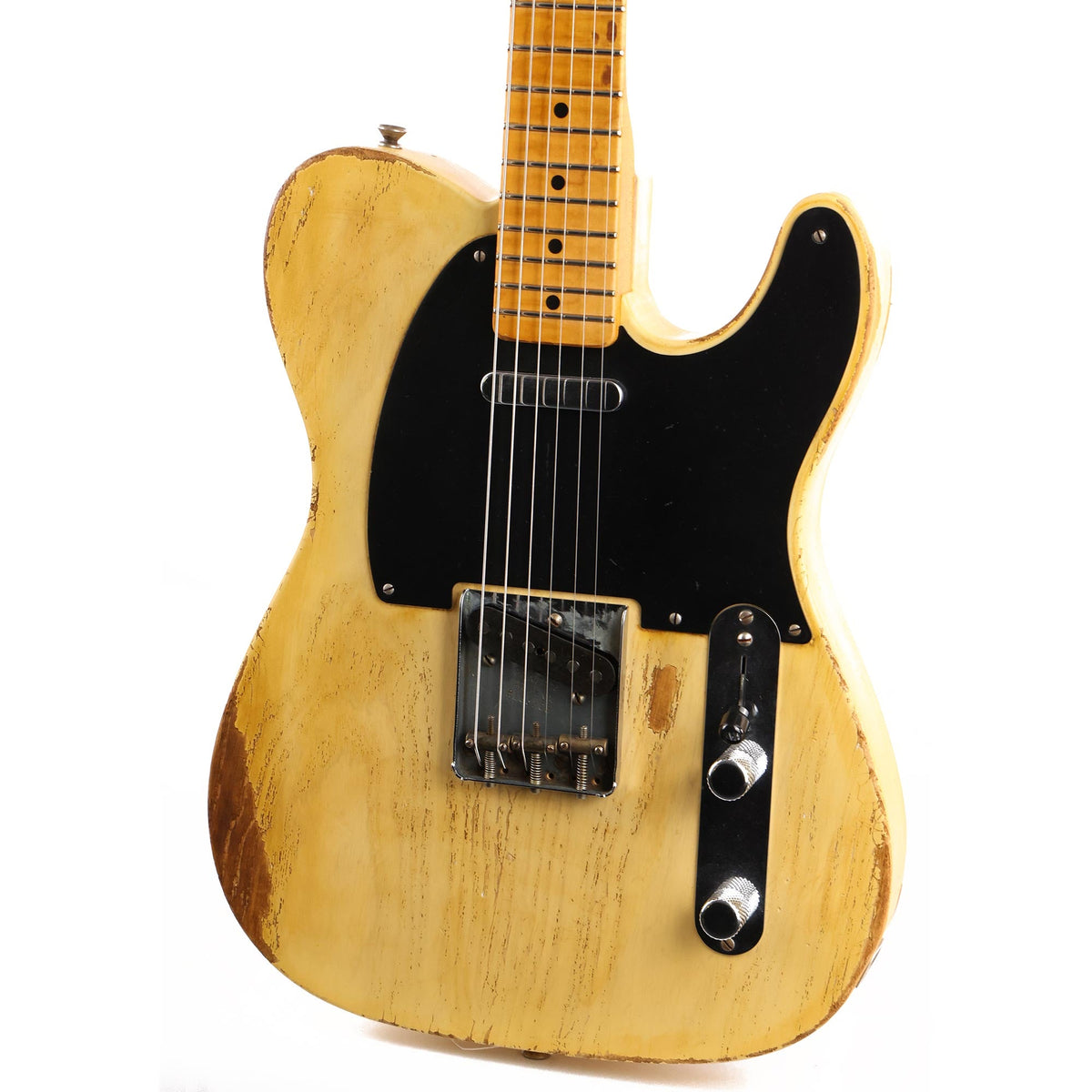 Fender Custom Shop 70th Anniversary Broadcaster Nocaster Blonde Relic Masterbuilt Greg Fessler — 7