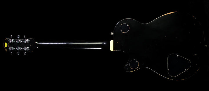 Gretsch Custom Shop Masterbuilt Stephen Stern '56 Duo Jet Heavy Relic Electric Guitar Black