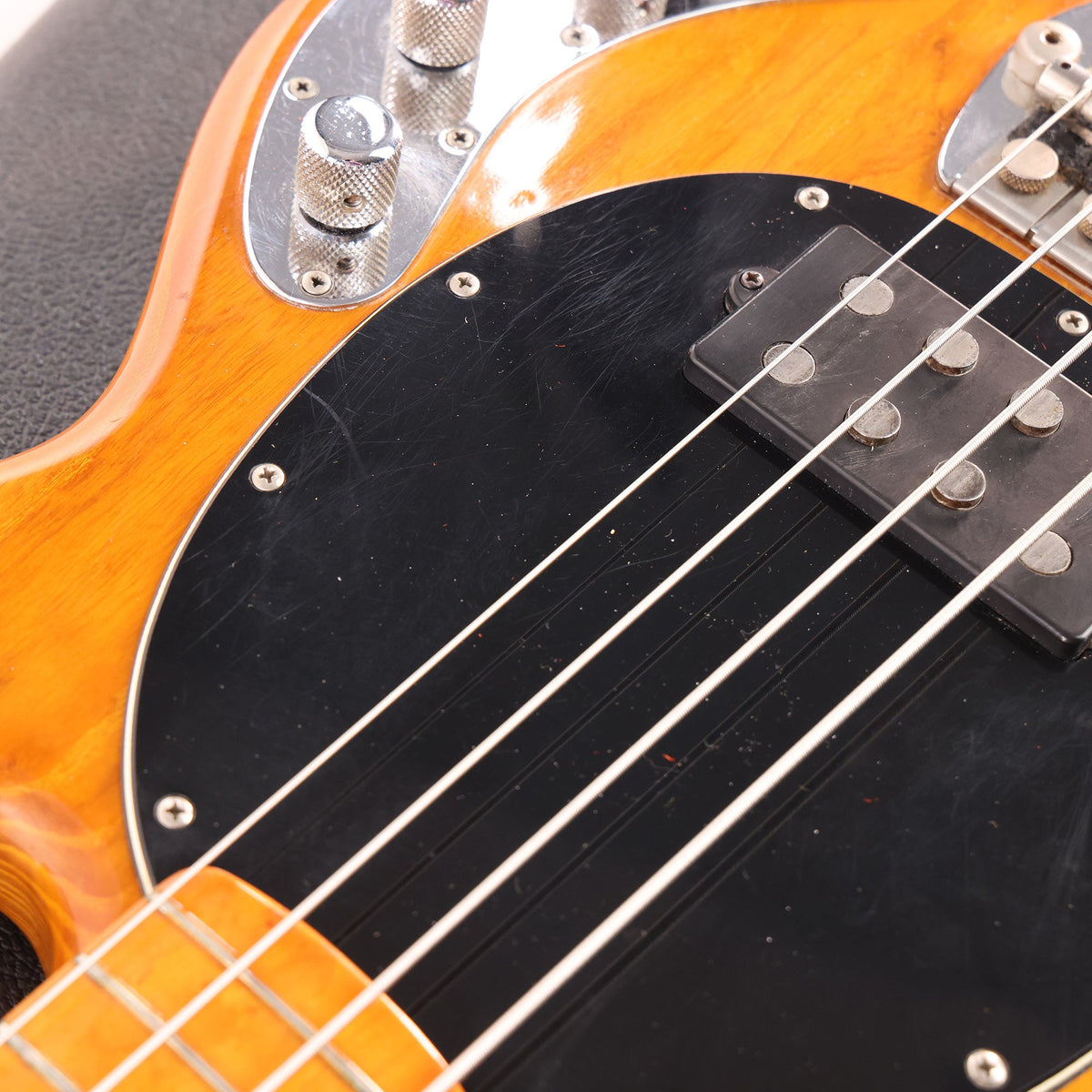 1977 Music Man StingRay Bass Natural — 8