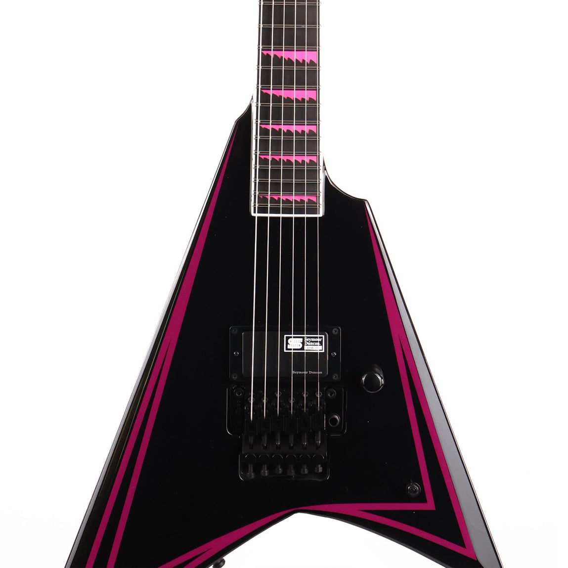 ESP Edwards E-AL-166 Pink Sawtooth Alexi Laiho Signature Used