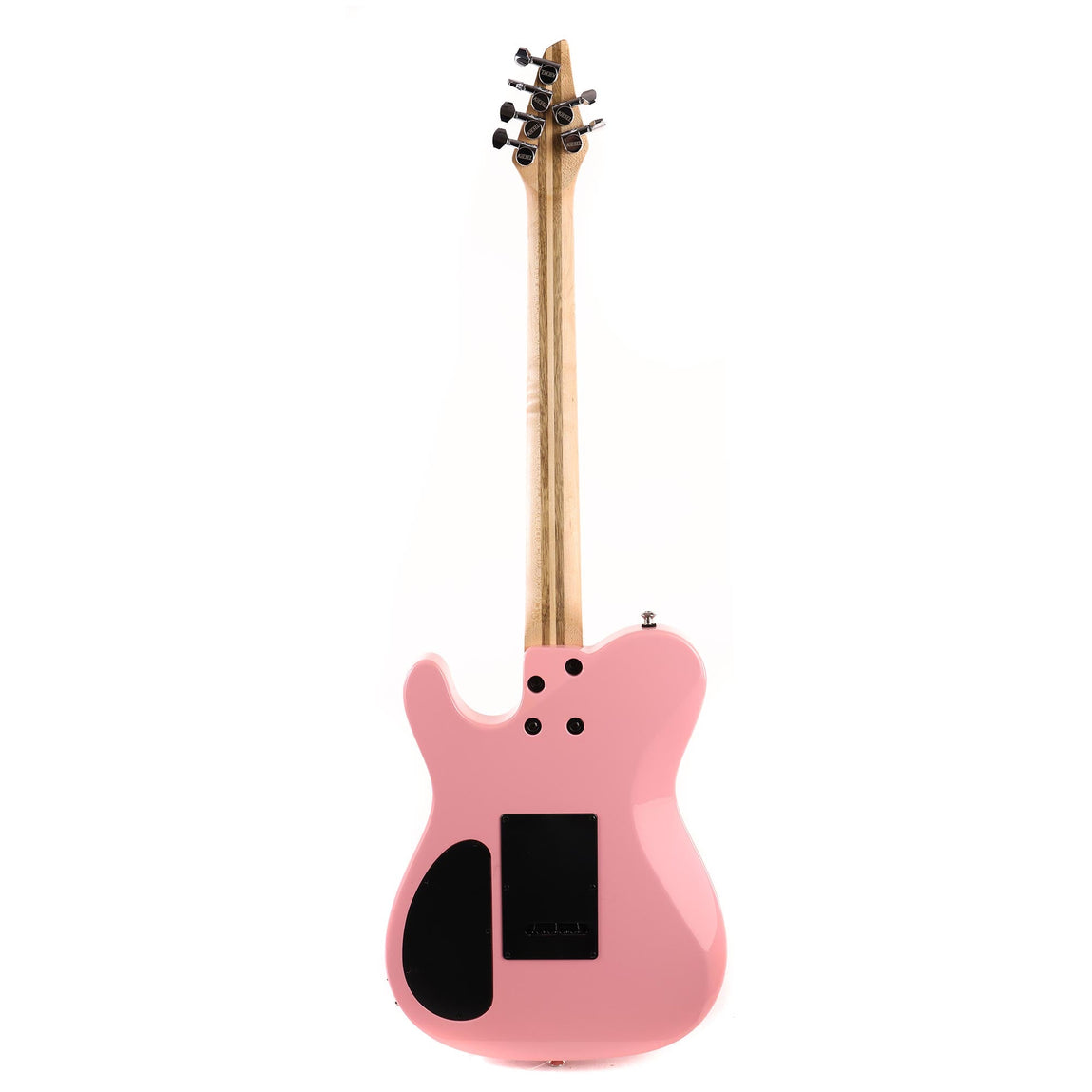 Kiesel Solo Pink with Birdseye Maple Fretboard Used | The Music Zoo