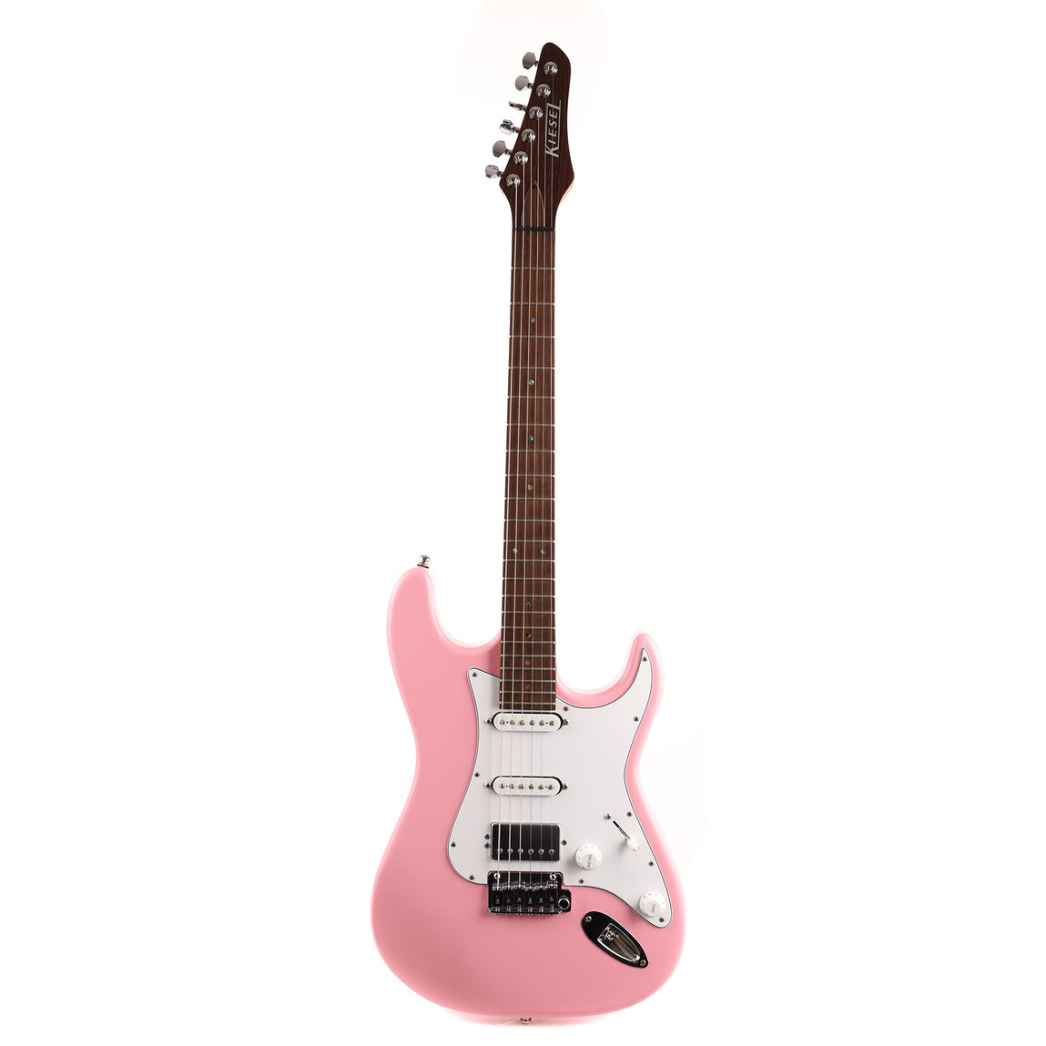 Kiesel Delos Pink with Roasted Maple Neck Used | The Music Zoo