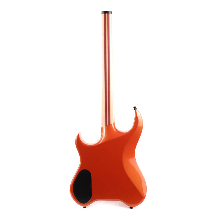 Kiesel Vader Headless Guitar Metallic Lambo Orange Used