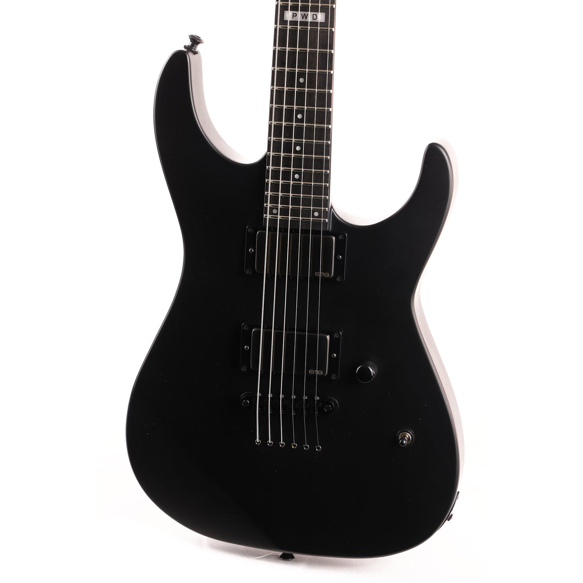 ESP E-II Jeff Ling Signature Black Satin Used | The Music Zoo