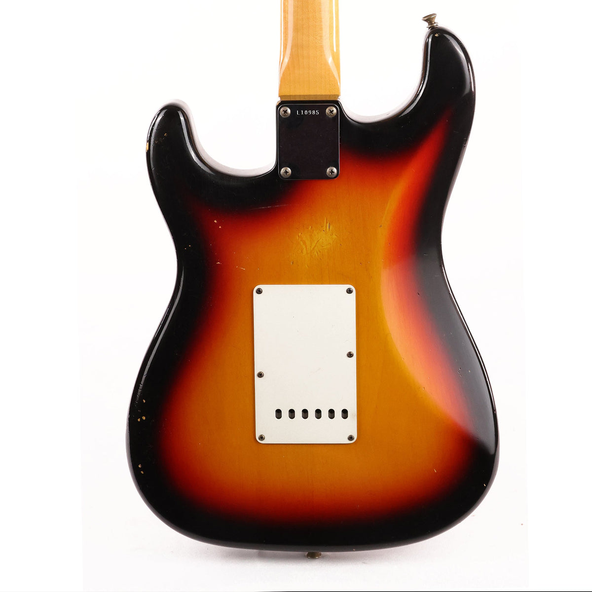 Fender Custom Shop L-Series 1964 Stratocaster Relic Aged 3-Tone Sunburst 2014 — 6