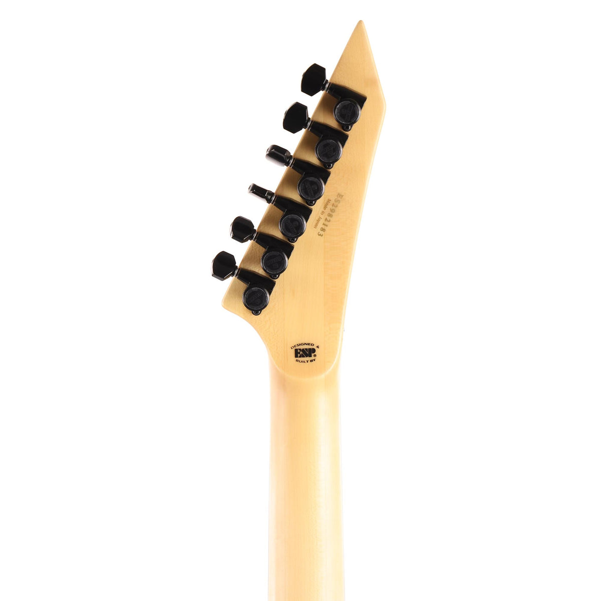 ESP E-II M-II Neck Thru Black Used — 5