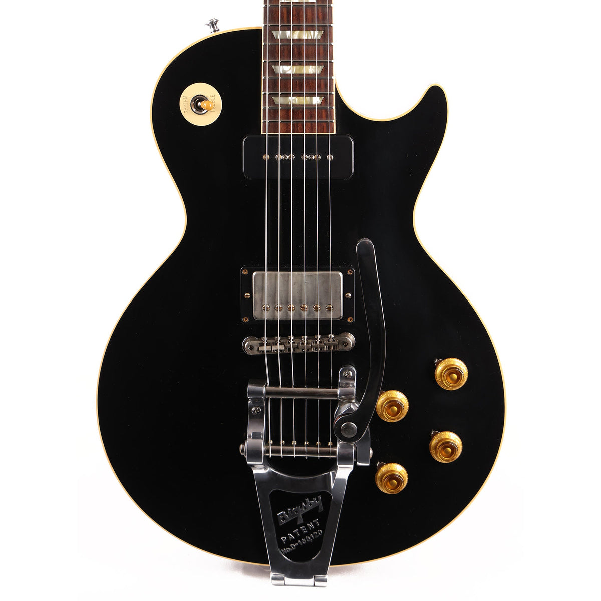 Gibson Custom Shop 1956 Les Paul Standard Reissue VOS Ebony Made 2 Measure 2019 — 1
