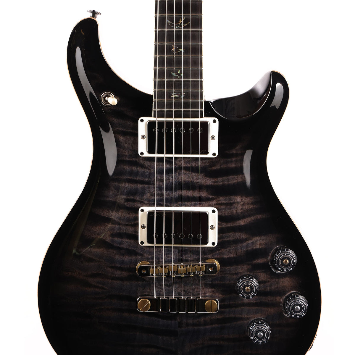 PRS McCarty 594 Wood Library Charcoal Burst Rosewood Neck 2018 — 6