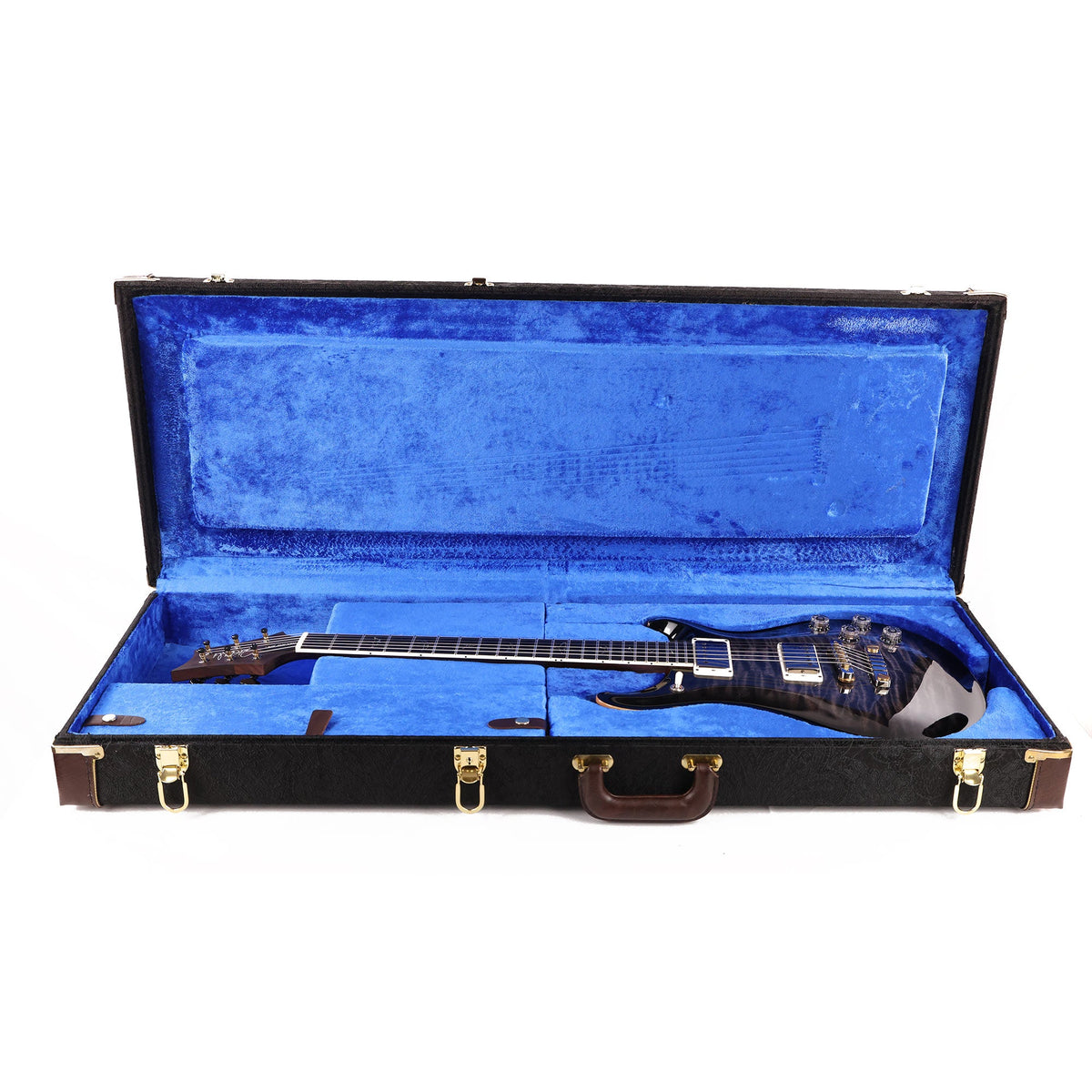 PRS McCarty 594 Wood Library Charcoal Burst Rosewood Neck 2018 — 8