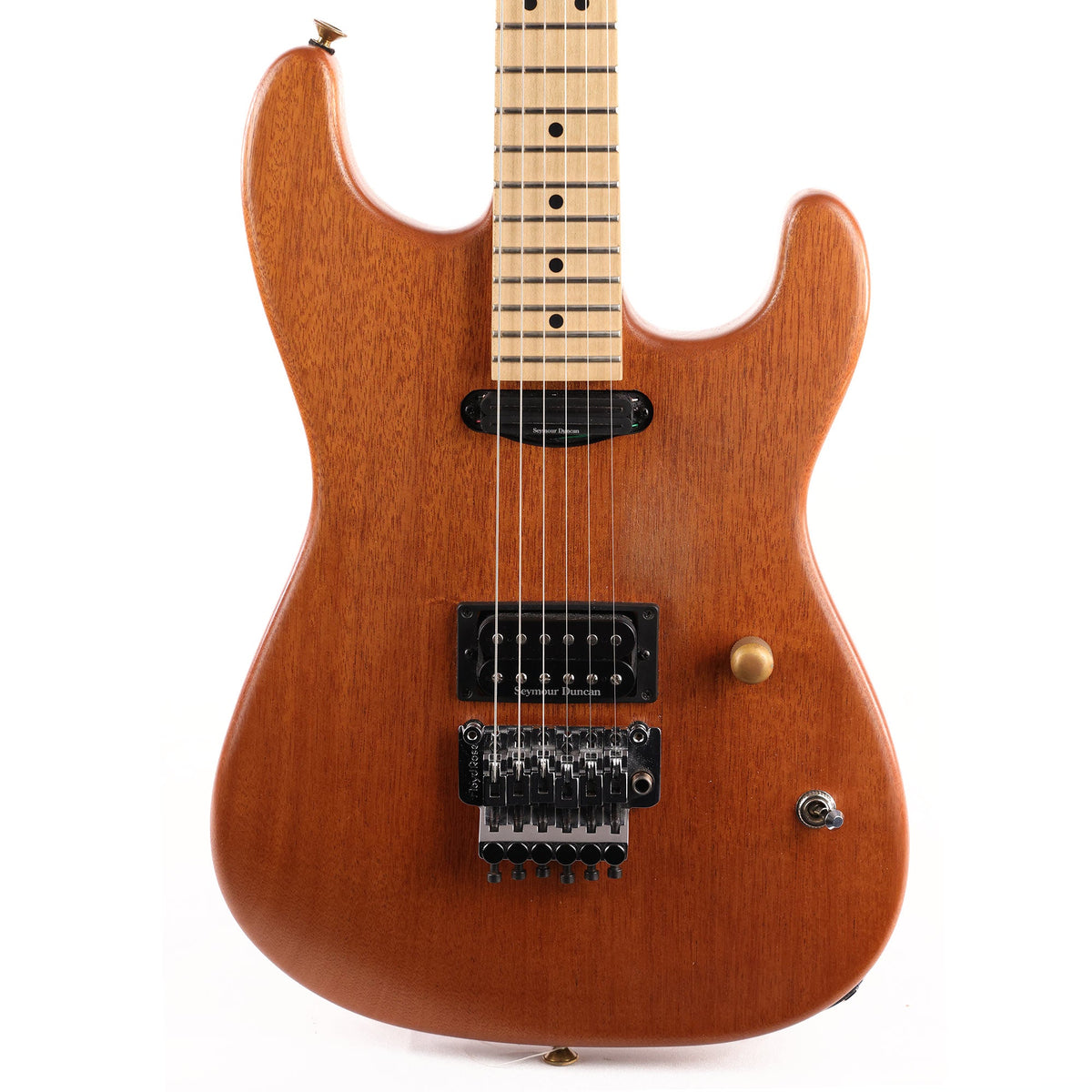 Charvel Custom Shop San Dimas Mahogany Music Zoo Natural Series 2007 — 1