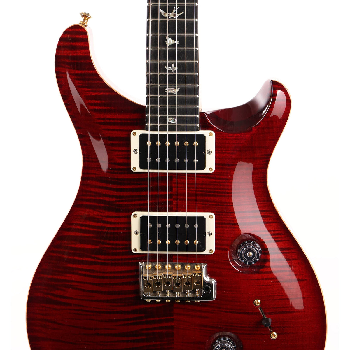 PRS Custom 24 Artist Package Cherry Red Flame Maple Neck 2013 — 6