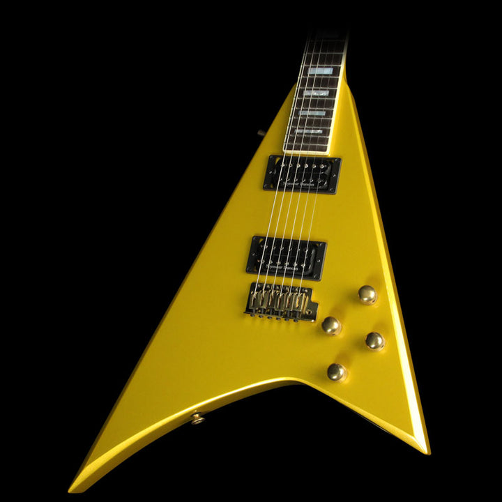 Used 2016 Jackson Custom Shop Exclusive Randy Rhoads RR 1.5 Electric Guitar Gold