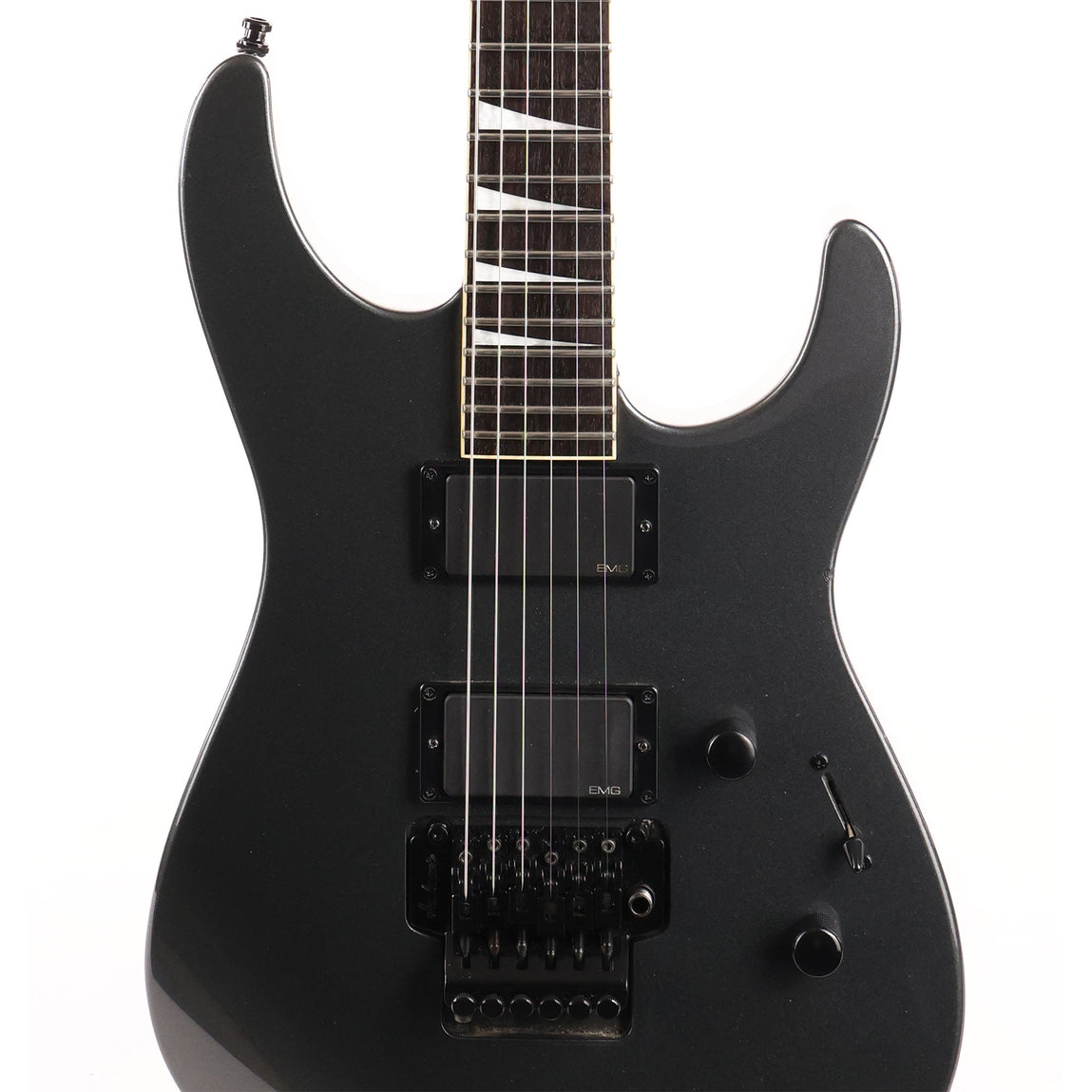 Jackson MIJ DXMG Gun Metal Gray Used | The Music Zoo