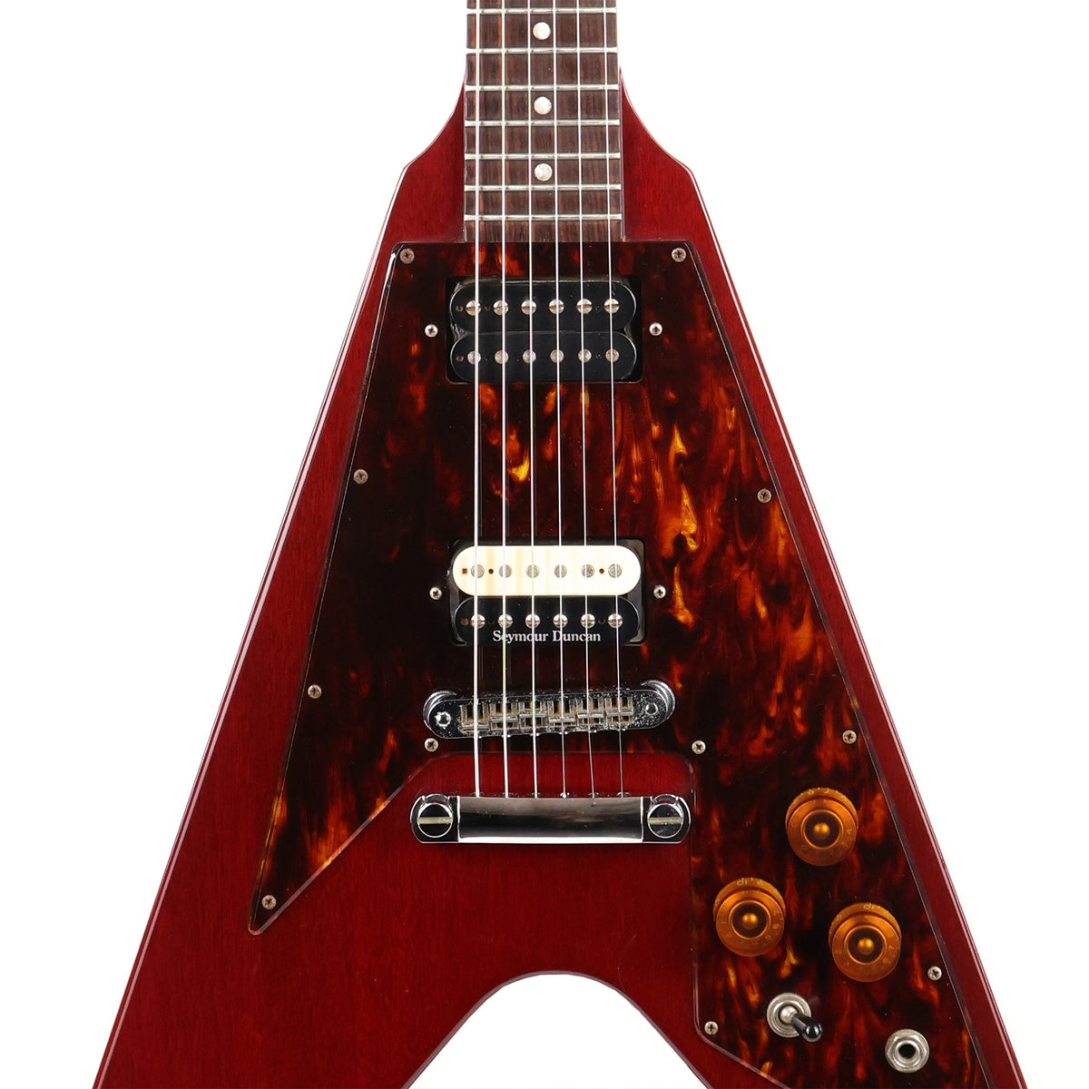 Gibson '67 Flying V Reissue Cherry 2001 | The Music Zoo