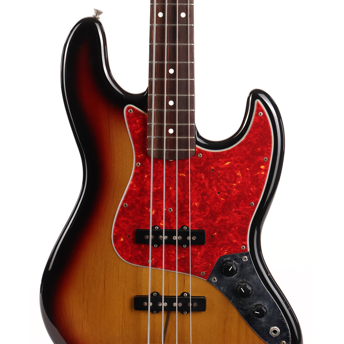 Fender CIJ Jazz Bass 3-Tone Sunburst Used | The Music Zoo