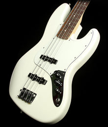 Used Fender Standard Jazz Bass Electric Bass Guitar Arctic White