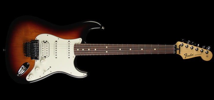 Used Fender Standard Stratocaster HSS Floyd Rose Electric Guitar Brown Sunburst