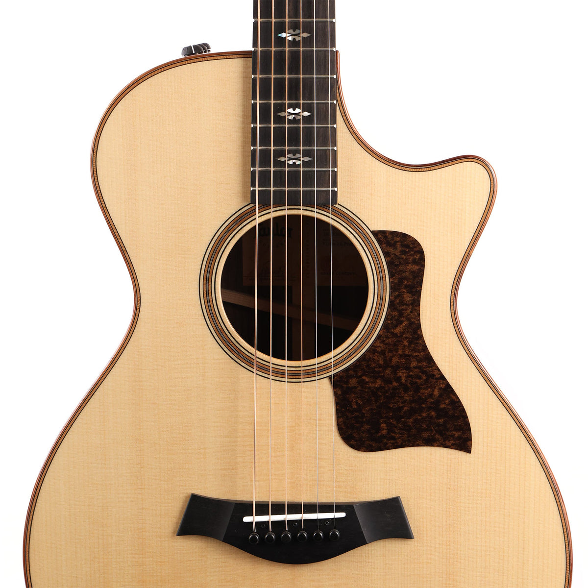 Taylor 712ce Grand Concert V-Class Bracing Acoustic-Electric Natural 2021 — 6