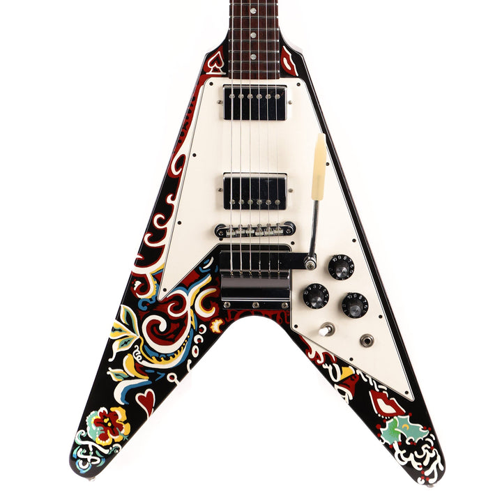 Gibson Custom Shop Jimi Hendrix Psychedelic Hand-Painted Flying V 2006