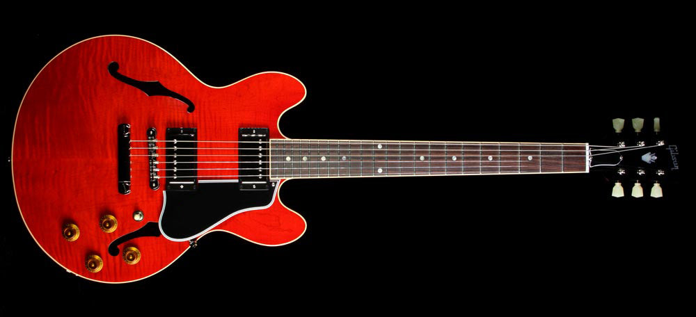 Used Gibson Custom Shop CS-336 Figured Top Electric Guitar Faded Cherry — 2