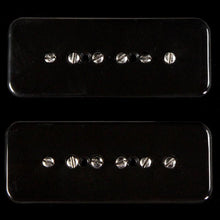 Lindy Fralin Hum-Cancelling P-90 Electric Guitar Pickup Set Soapbar Black Covers
