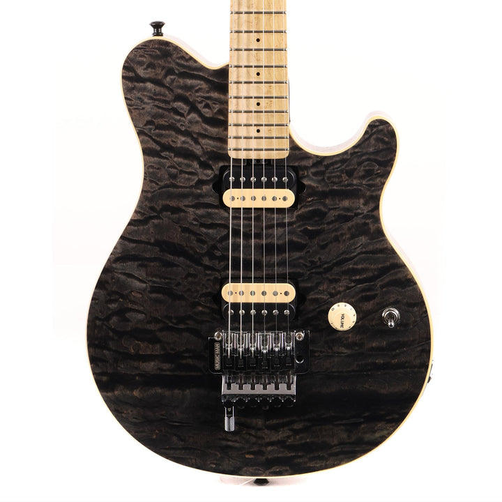 Ernie Ball Music Man Axis Tribute Quilt Top Transparent Black 2011