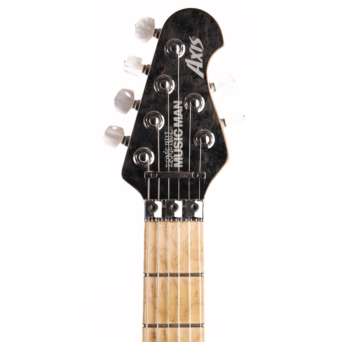 Ernie Ball Music Man Axis Tribute Quilt Top Transparent Black 2011 — 4