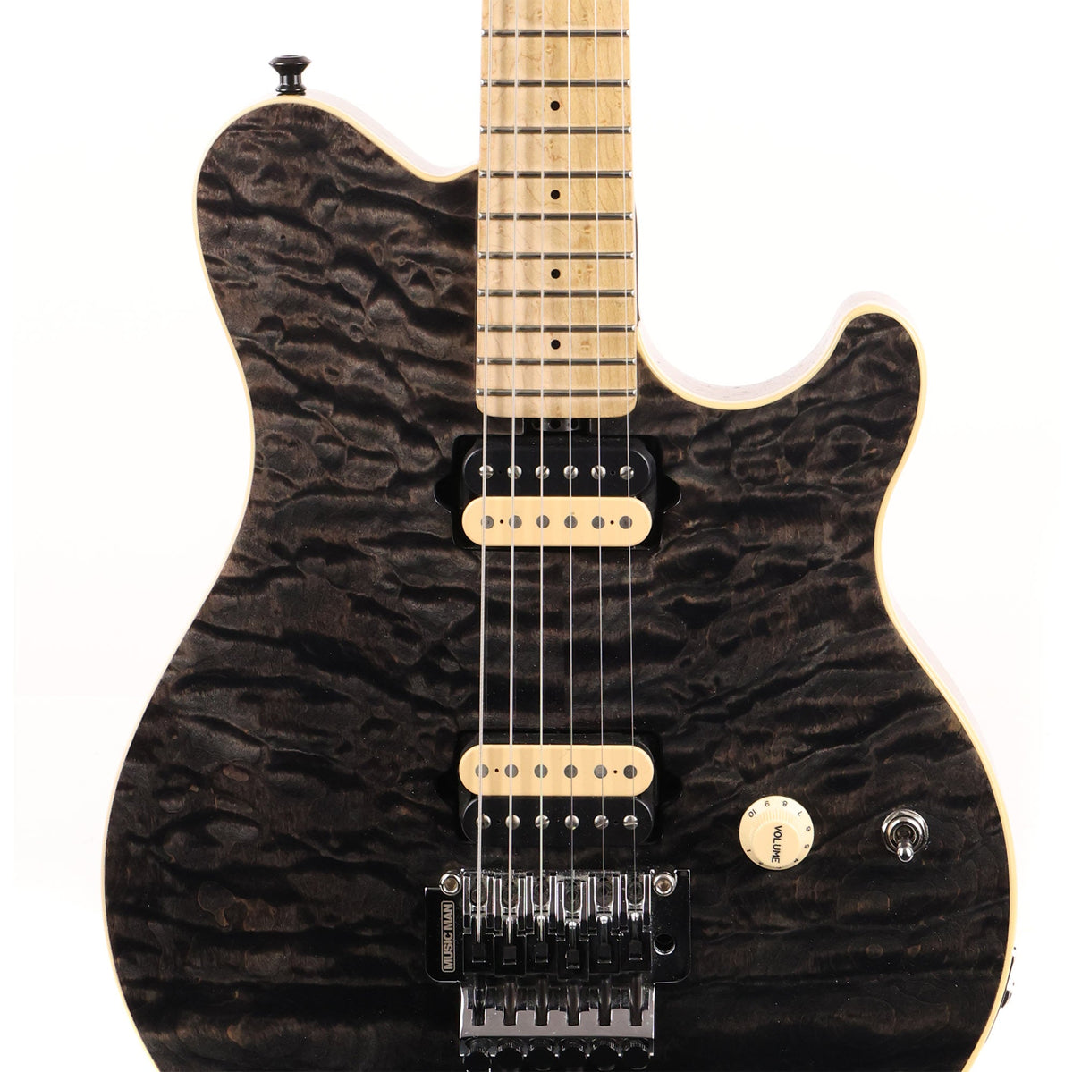 Ernie Ball Music Man Axis Tribute Quilt Top Transparent Black 2011 — 6