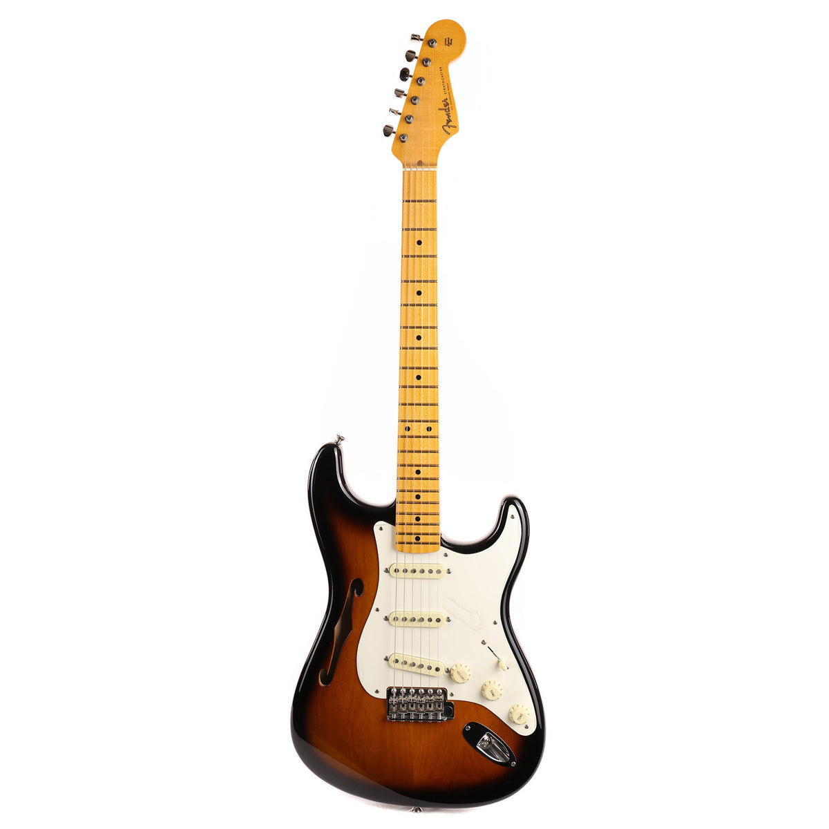 Fender Artist Series Eric Johnson Signature Stratocaster Thinline 2-Tone Sunburst 2020 — 2