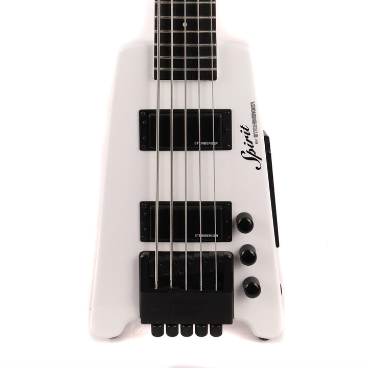 Steinberger Spirit XT-25 Standard 5-String Bass White Used