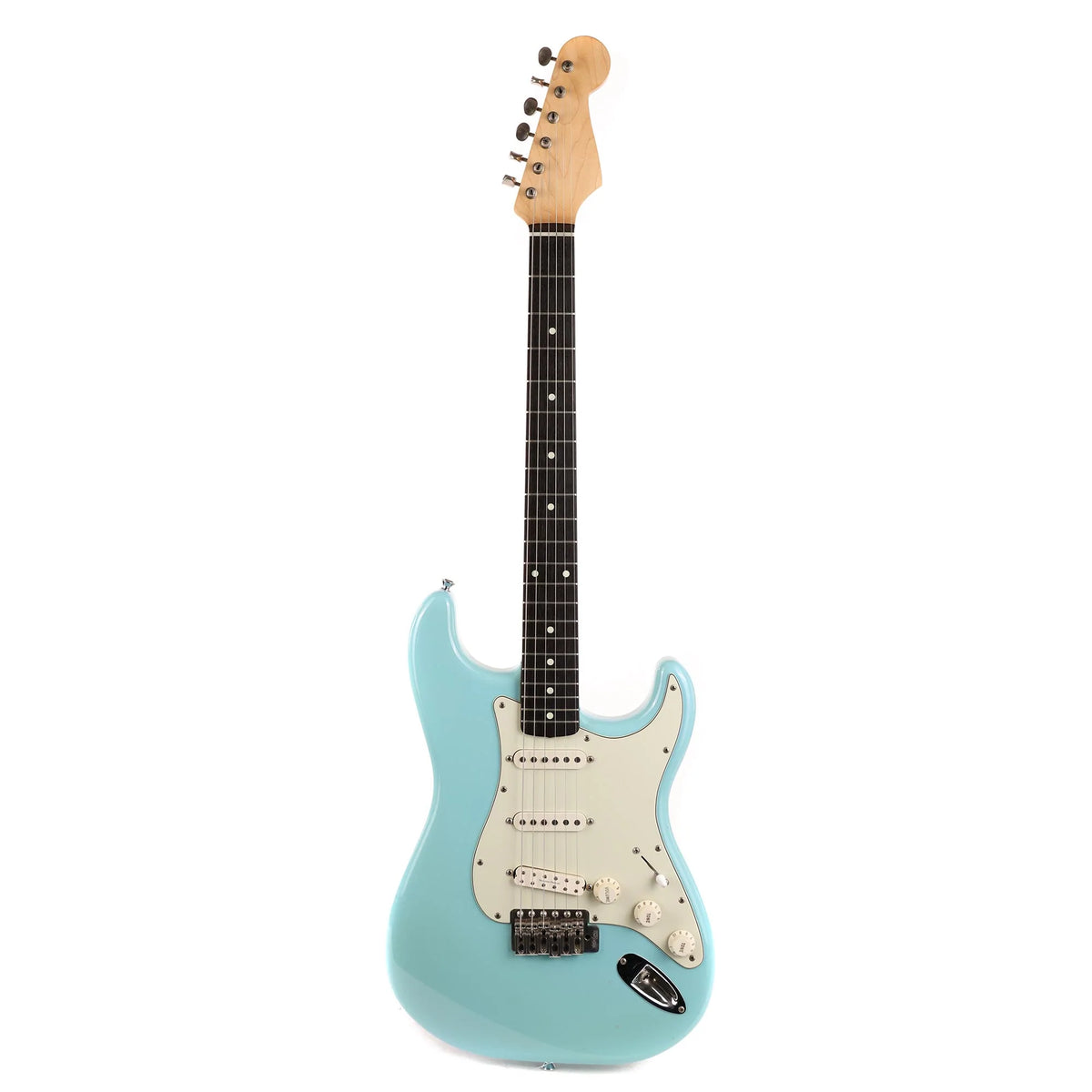 48th Street Custom Guitars S-Style Daphne Blue Used — 2