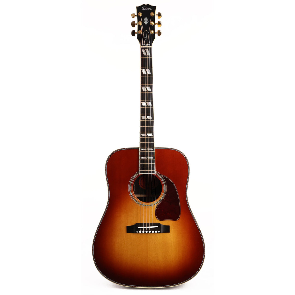 Gibson Hummingbird Deluxe Acoustic-Electric Rosewood Burst 2021 — 2