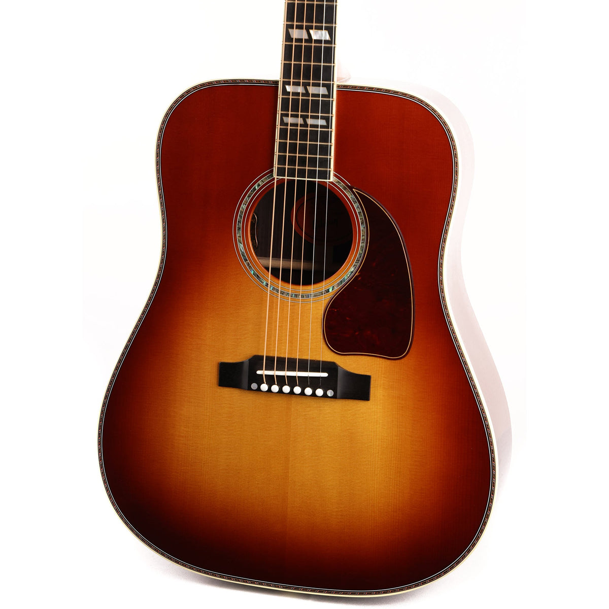 Gibson Hummingbird Deluxe Acoustic-Electric Rosewood Burst 2021 — 7