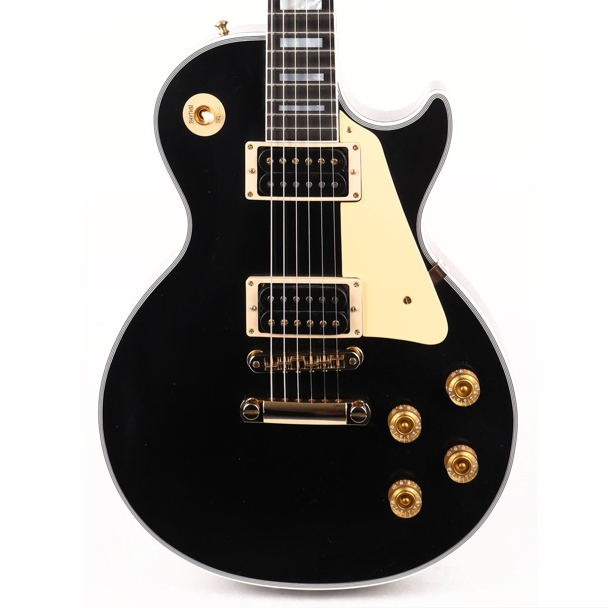 Gibson Custom Shop Les Paul Custom Made 2 Measure Cream Plastics and Gold Hardware 2022 — 1