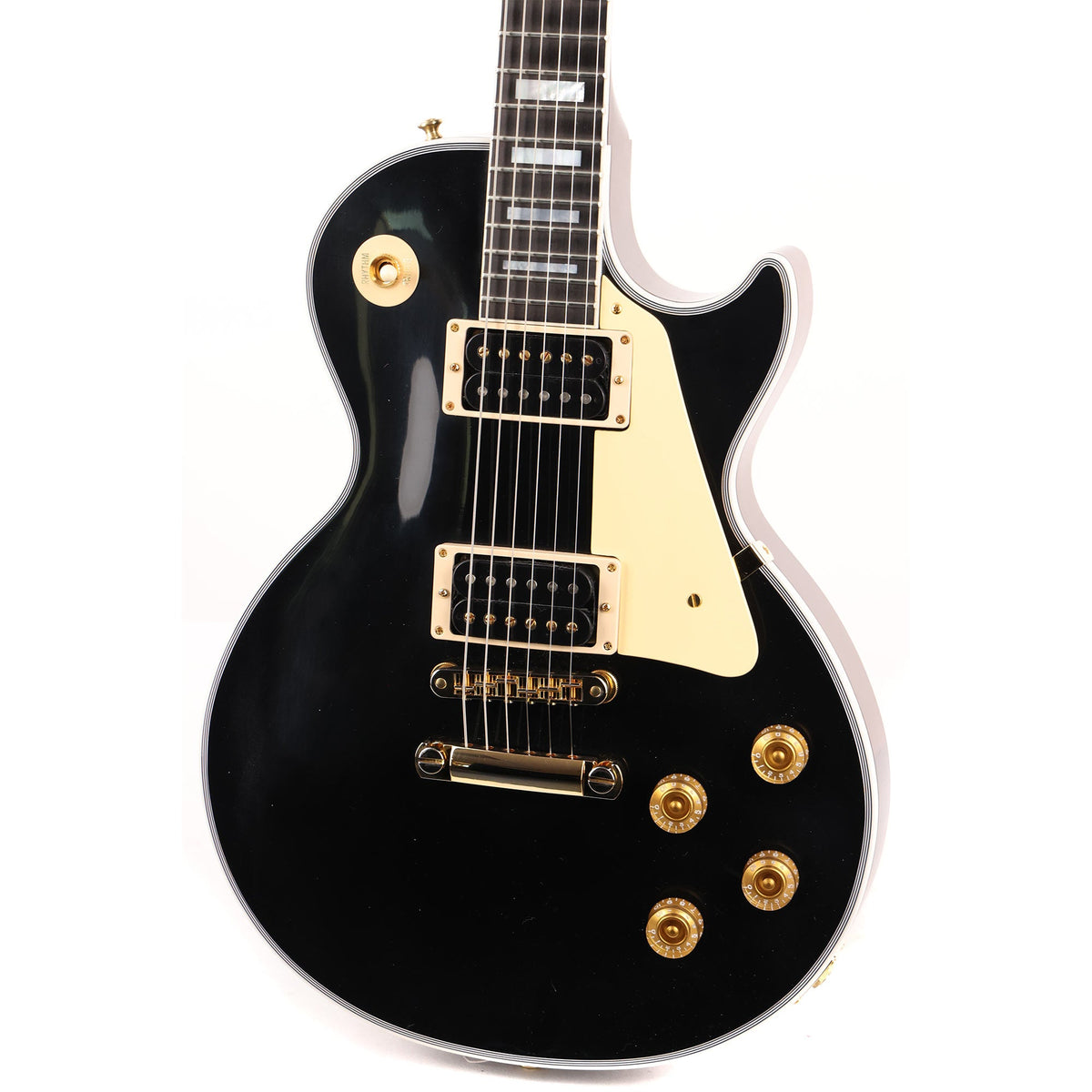 Gibson Custom Shop Les Paul Custom Made 2 Measure Cream Plastics and Gold Hardware 2022 — 7