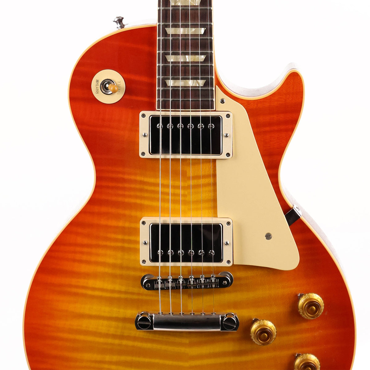 Gibson Custom Shop 1959 Les Paul Reissue Washed Cherry Sunburst 2020 — 6