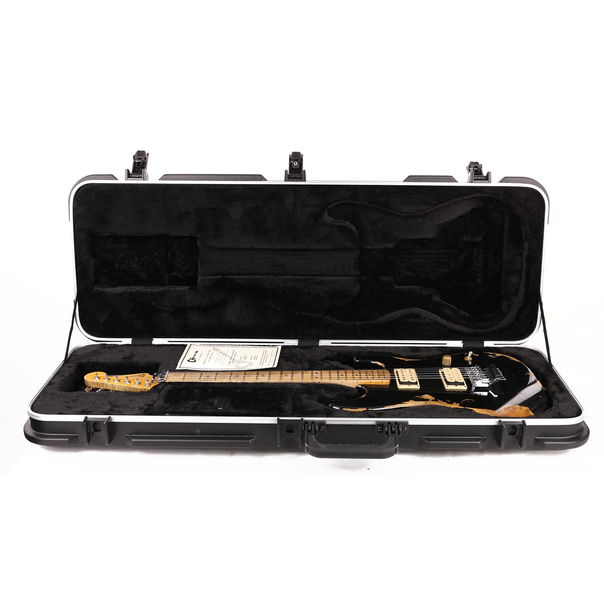 Charvel Custom Shop San Dimas Nitro Aged Black 2019 — 12