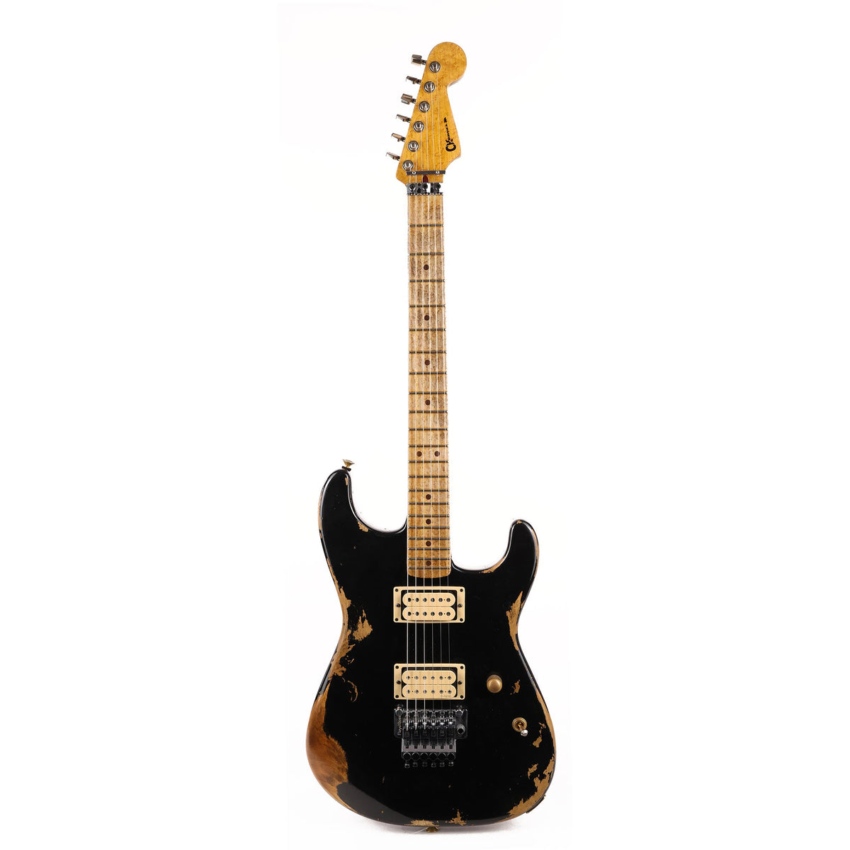 Charvel Custom Shop San Dimas Nitro Aged Black 2019 — 2