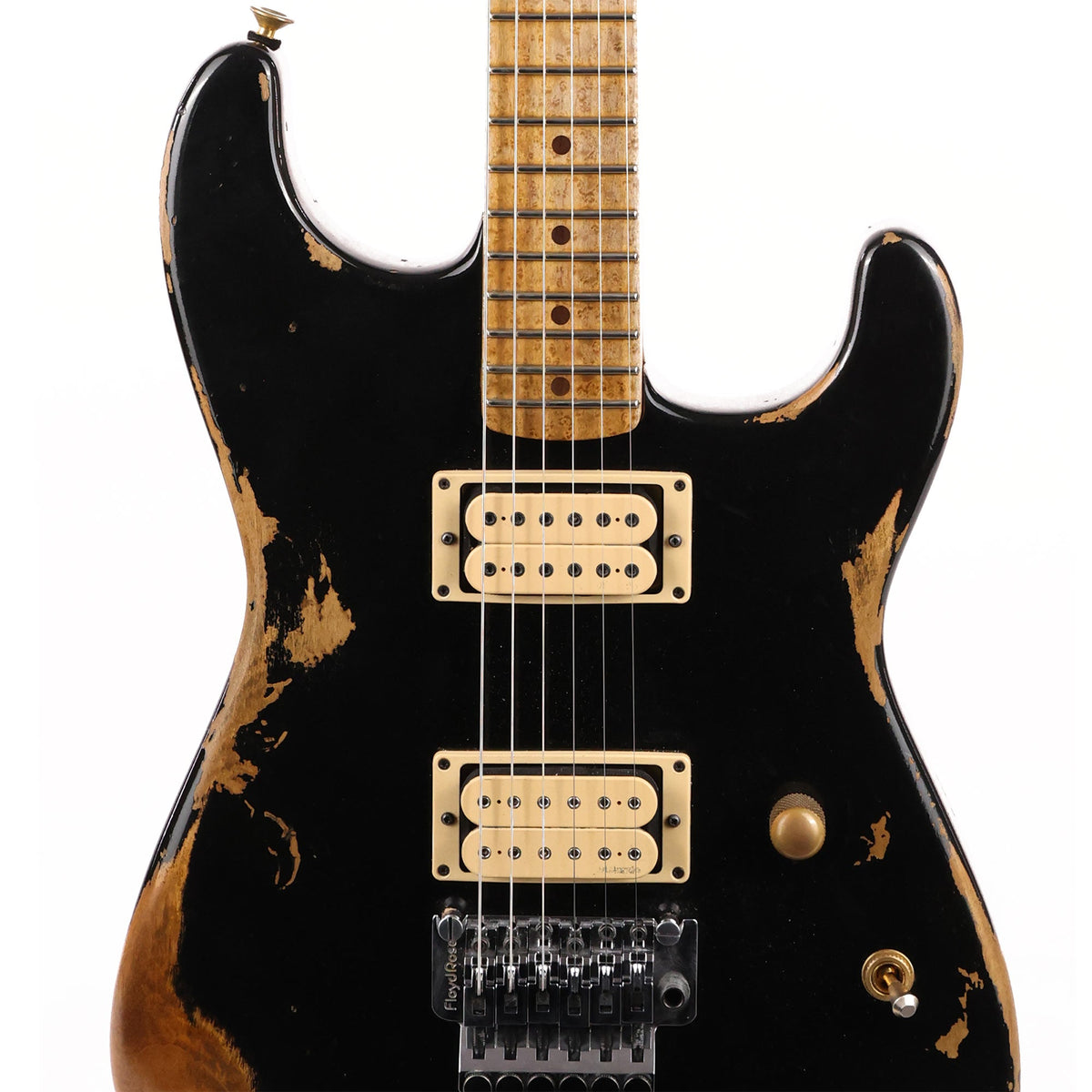 Charvel Custom Shop San Dimas Nitro Aged Black 2019 — 6