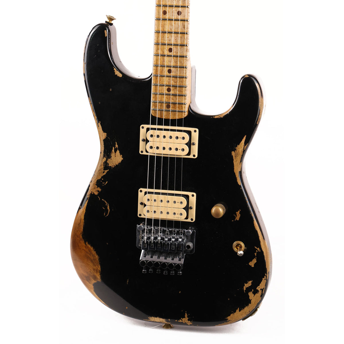Charvel Custom Shop San Dimas Nitro Aged Black 2019 — 7