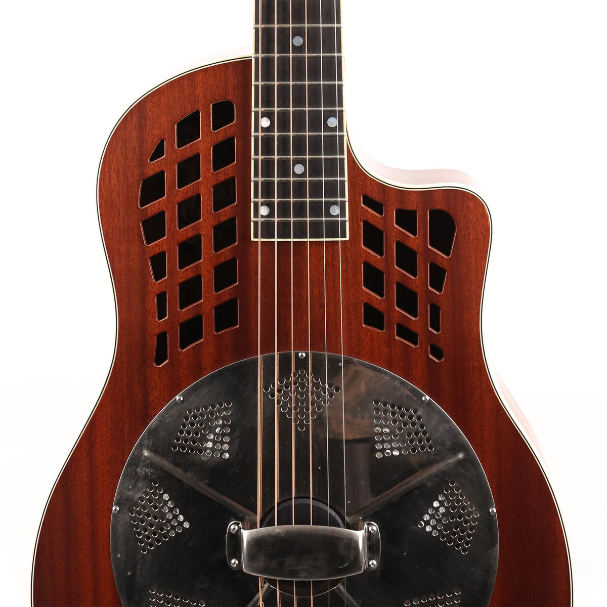 National Reso-Phonic Reso Rocket Wood Body Resonator Used — 6