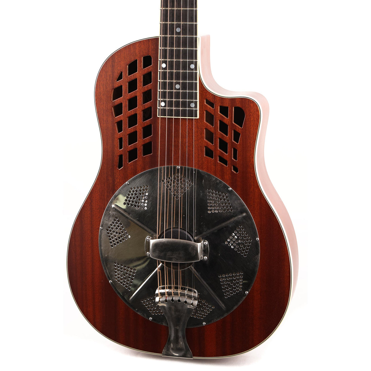 National Reso-Phonic Reso Rocket Wood Body Resonator Used — 7
