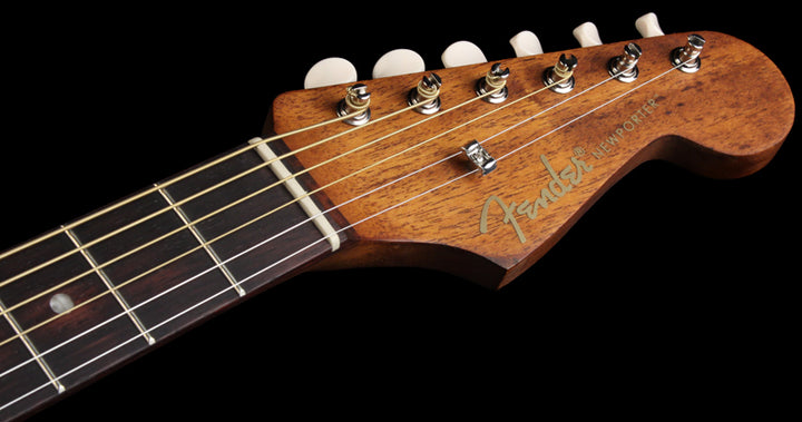 Used Fender Newporter Traveler Acoustic Guitar Natural
